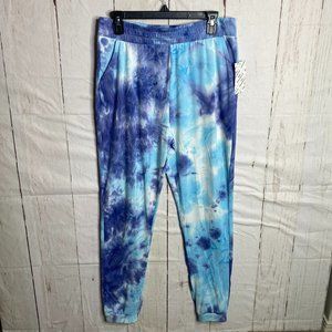 Streetwear Society Womens Activewear Joggers Tie Dye XL NWT